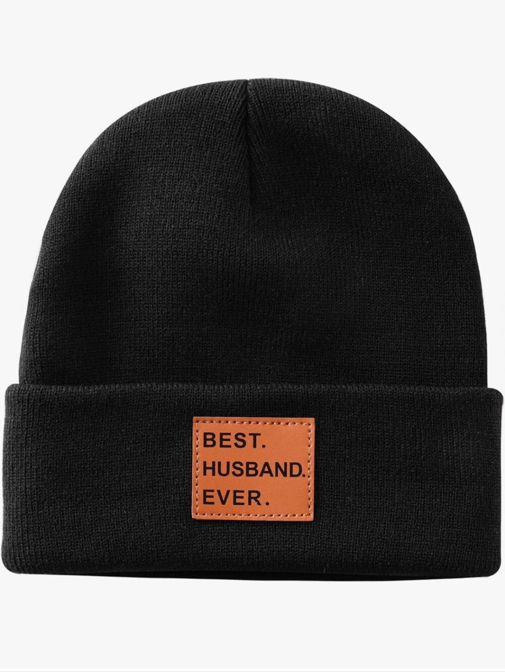 BNIB Best Husband Ever Black Knit Beanie